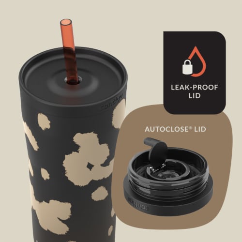 Contigo® Ally Love Streeterville Tumbler - Licorice Cowhide Perspective: right