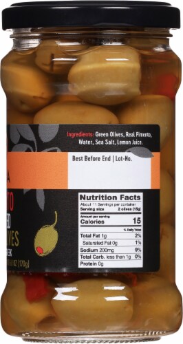 Gaea Pimento Stuffed Green Olives Perspective: right