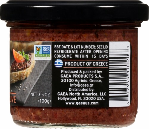 Gaea Kalamata Olive Spread Perspective: right