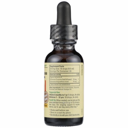 Childlife Natural Orange Flavor Echinacea Drops Perspective: right