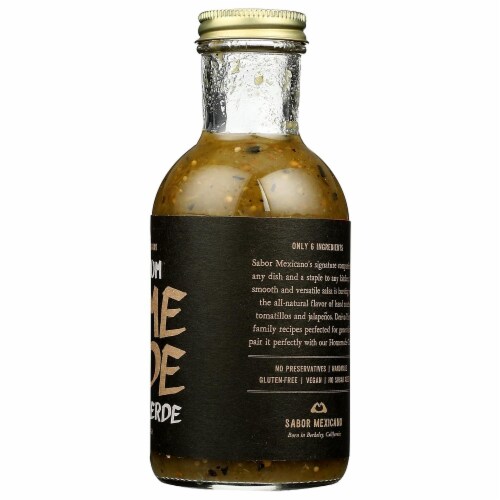 SABOR MEXICANO Homemade Salsa Verde – 13.2oz Perspective: right