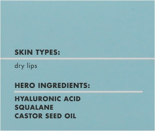 E.L.F. Skin Holy Hydration Lip Mask Perspective: right