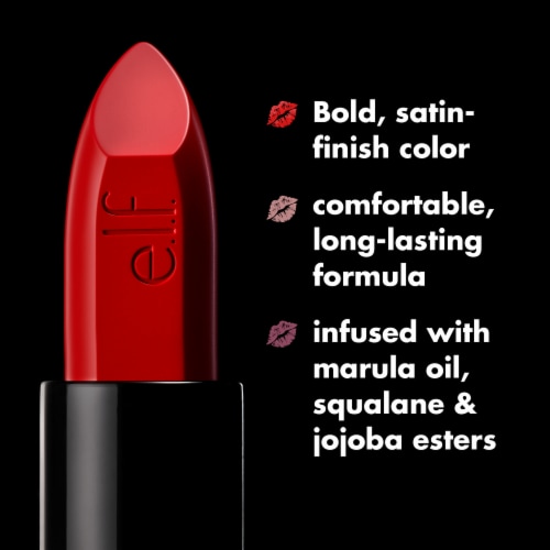 e.l.f. O Face Satin Lipstick No Doubt - Pink Brown Perspective: right