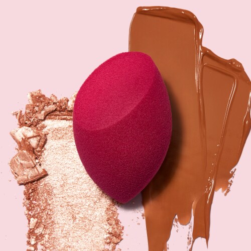e.l.f. Total Face Makeup Sponge Perspective: right