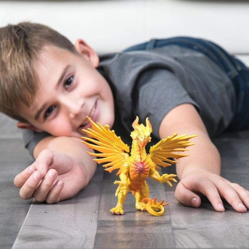 Safari 10134 Sun Dragon Figurine, Multi Color Perspective: right