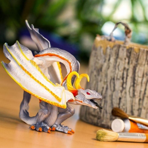 fluffy dragon toy
