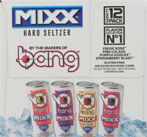 Bang™ Mixx™ Hard Seltzer Variety Pack 12 Cans 12 Fl Oz Foods Co 