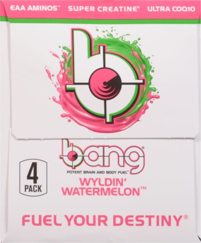 Bang Wyldin' Watermelon Energy Drink Perspective: right