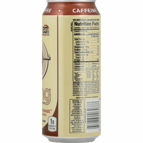 Bang® Cookies & Cream Craze™ High Protein Coffee Perspective: right