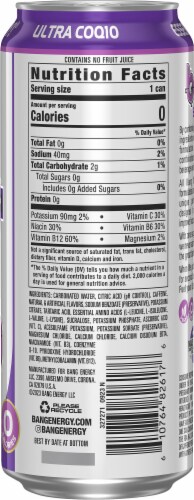 Bang Energy® Purple Haze™ Energy Drink Can Perspective: right