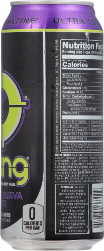 Bang Energy® Purple Guava Pear Energy Drink Can Perspective: right