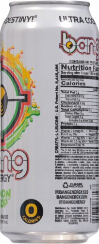 Bang Energy® Lemon Drop™ Energy Drink Perspective: right