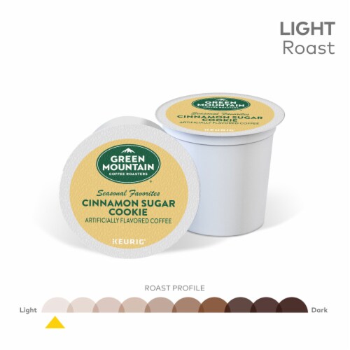 Green Mountain Coffee Roasters® Cinnamon Sugar Cookie Light Roast K-Cup Coffee Pods Perspective: right