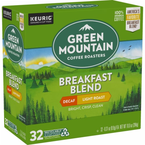 Green Mountain Coffee Roasters® Decaf Breakfast Blend Light Roast K-Cup Coffee Pods