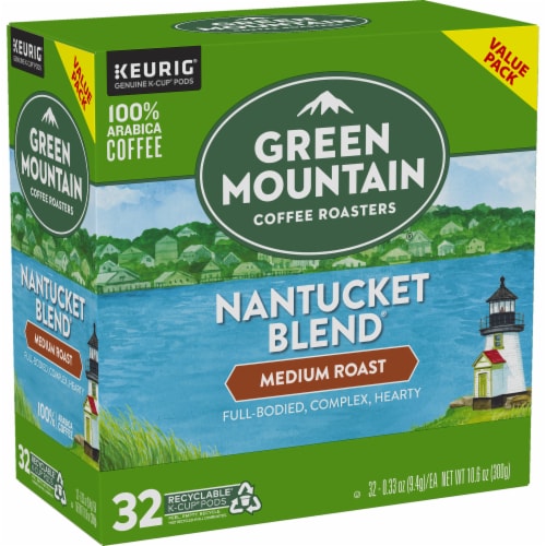 Green Mountain Coffee Roasters® Nantucket Blend® Medium Roast K-Cup Coffee Pods Perspective: right