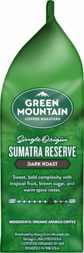 Green Mountain Coffee Roasters® Sumatra Reserve Dark Roast Ground Coffee Perspective: right