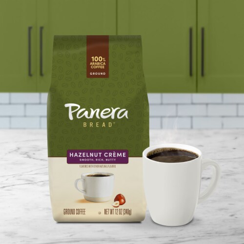 Panera Bread Hazelnut Crème Ground Coffee Perspective: right