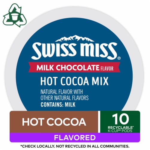 Swiss Miss® Milk Chocolate Hot Cocoa K-Cup® Pods Perspective: right