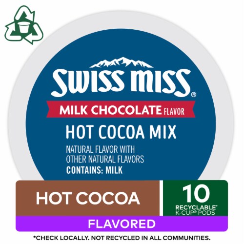 Swiss Miss® Milk Chocolate Hot Cocoa K-Cup® Pods Perspective: right