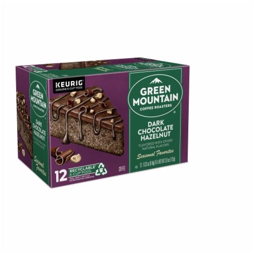 Green Mountain Coffee Roasters® Dark Chocolate Hazelnut Dark Roast K-Cup Coffee Pods Perspective: right