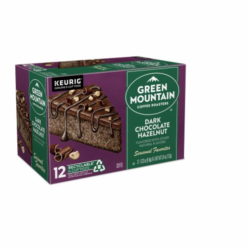 Green Mountain Coffee Roasters® Dark Chocolate Hazelnut Dark Roast K-Cup Coffee Pods Perspective: right