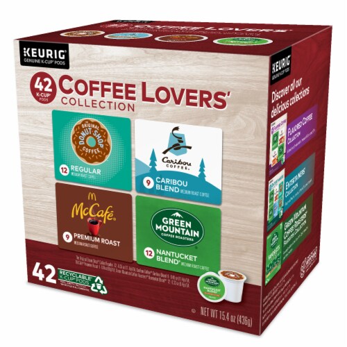 Keurig® Coffee Lovers' Collection K-Cup Coffee Pods Variety Pack Perspective: right