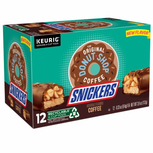 The Original Donut Shop® Snickers Light Roast K-Cup® Coffee Pods Perspective: right