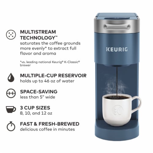 Keurig K-Slim® Single Serve K-Cup Pod Coffee Maker - Storm Blue, 1 ct - Pay  Less Super Markets