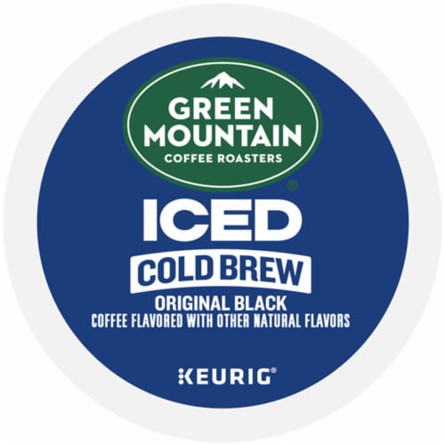 Green Mountain® Coffee Roasters Original Black Iced Cold Brew Medium Roast K-Cup Coffee Pods Perspective: right