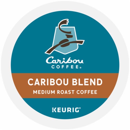 Caribou Coffee Caribou Blend Medium Roast K-Cup Coffee Pods Perspective: right