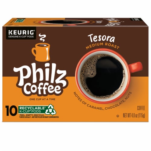 Philz Coffee Tesora Medium Roast K-Cup Coffee Pods Perspective: right
