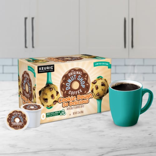 The Original Donut Shop® Keurig® Cookie Dough So Delicious K-Cup® Coffee Pods Perspective: right