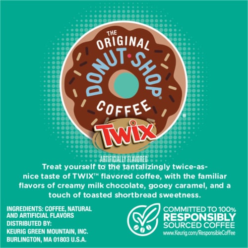 The Original Donut Shop® Twix Flavored Coffee Pods Perspective: right
