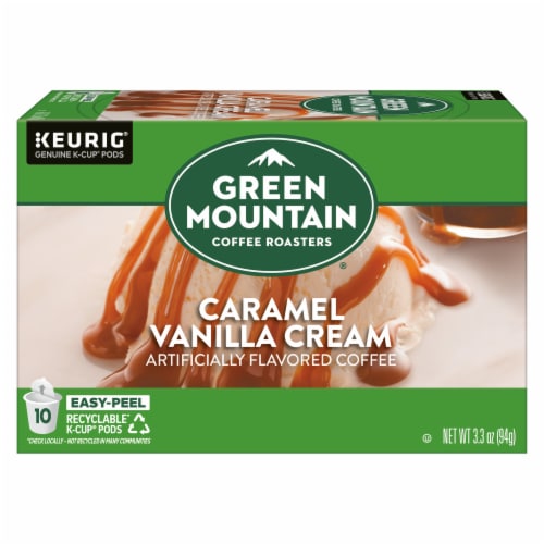 Green Mountain Coffee Roasters Caramel Vanilla Cream K-Cup® Pods Perspective: right
