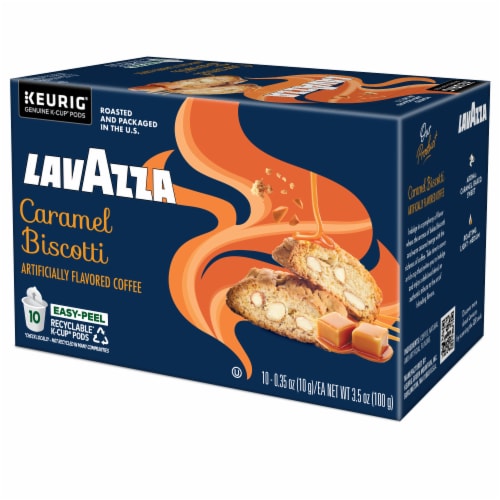 Lavazza Caramel Biscotti K-Cup® Coffee Pods Perspective: right