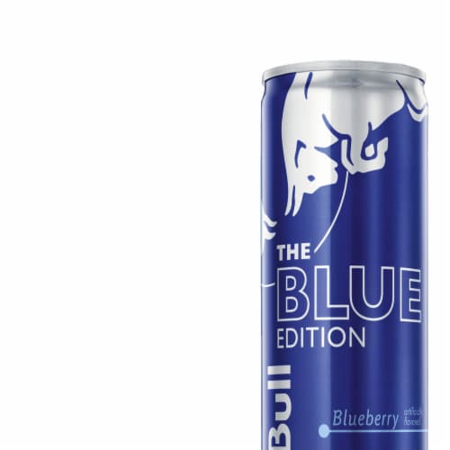 Red Bull Blue Edition Blueberry Energy Drink Perspective: right