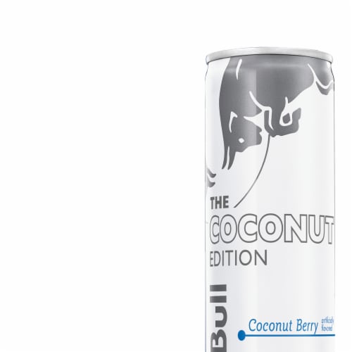 Red Bull® Coconut Edition Coconut Berry Energy Drink Multipack Cans Perspective: right