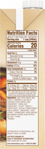 Kitchen Basics™ Organic Beef Stock Carton Perspective: right