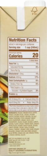 Kitchen Basics® Organic Free Range Chicken Stock Perspective: right