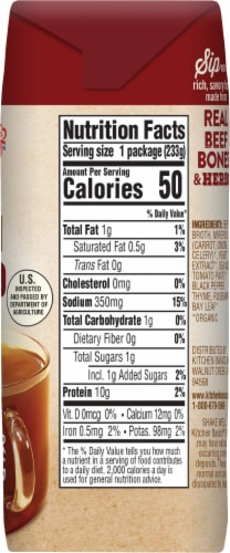 Kitchen Basics® Original Beef Bone Broth Perspective: right