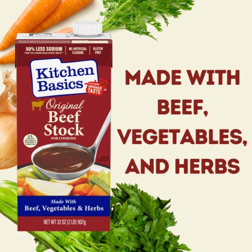 Kitchen Basics Original Beef Stock Perspective: right