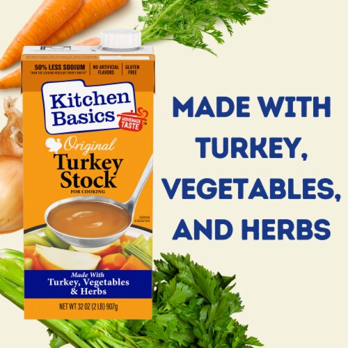 Kitchen Basics Original Turkey Stock Perspective: right