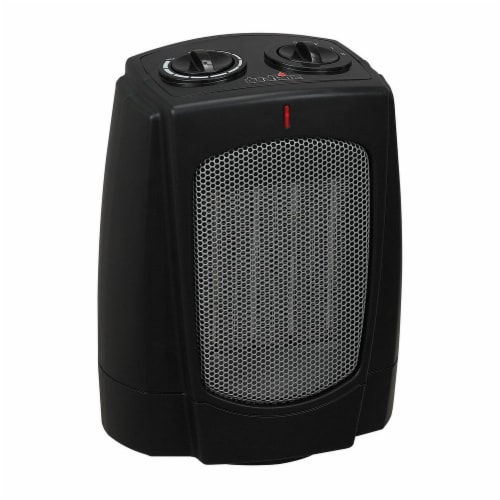 Duraflame Ceramic Desktop Space Heater - Black Perspective: right