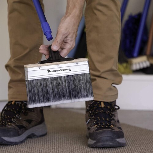 Precision Defined Deck Stain Brush, Large 7” Deck Brush for Paints, Stains and Sealers, 7Inch