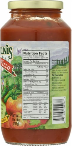 Monjunis Tomato Basil Pasta & Pizza Sauce Perspective: right