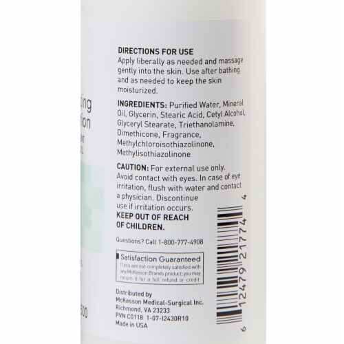 McKesson Baby Fresh Scent Hand and Body Moisturizer Lotion 4 oz. Bottle 94001500 12 Ct Perspective: right
