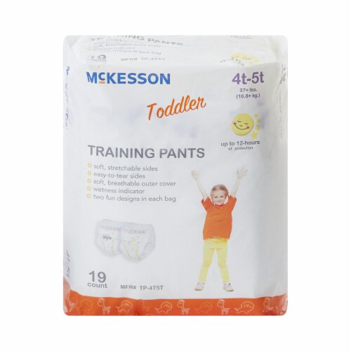 McKesson Toddler Toddler Training Pants Size 4T to 5T Over 37 lbs. TP-4T5T,  19 Ct, Size 4T to 5T, 19 ct - Fry's Food Stores