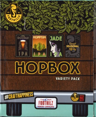 Foothills Brewing Hopbox IPA Variety Pack Perspective: right