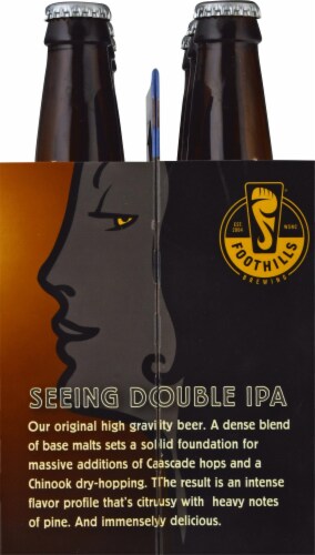 Foothills Brewing Seeing Double IPA Perspective: right