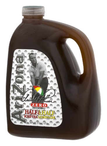 AriZona Arnold Palmer Zero Calorie Iced Tea and Lemonade Perspective: right